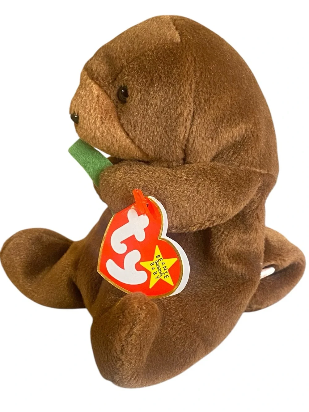 TY Beanie Babies Seaweed the Otter 1996 Original Retired Vintage Stuffed Plush